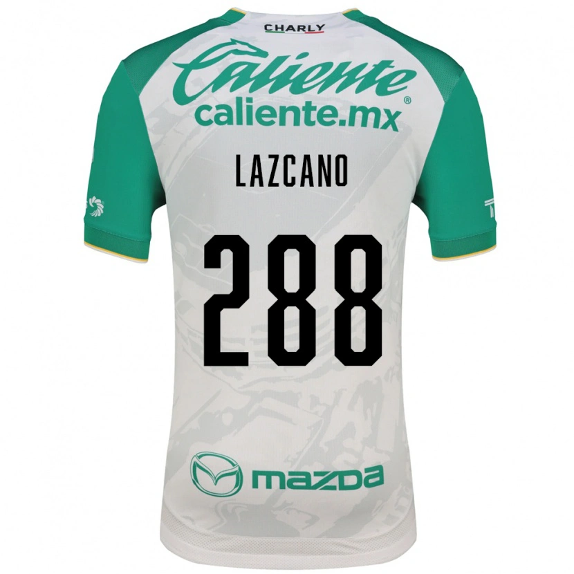 Danxen Kinder Evan Lazcano #288 Hellgrün Weiß Auswärtstrikot Trikot 2026/27 T-Shirt Schweiz