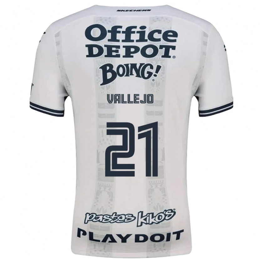 Danxen Kinder Nicolás Vallejo #21 Rot Weiß Schwarz Auswärtstrikot Trikot 2026/27 T-Shirt Schweiz