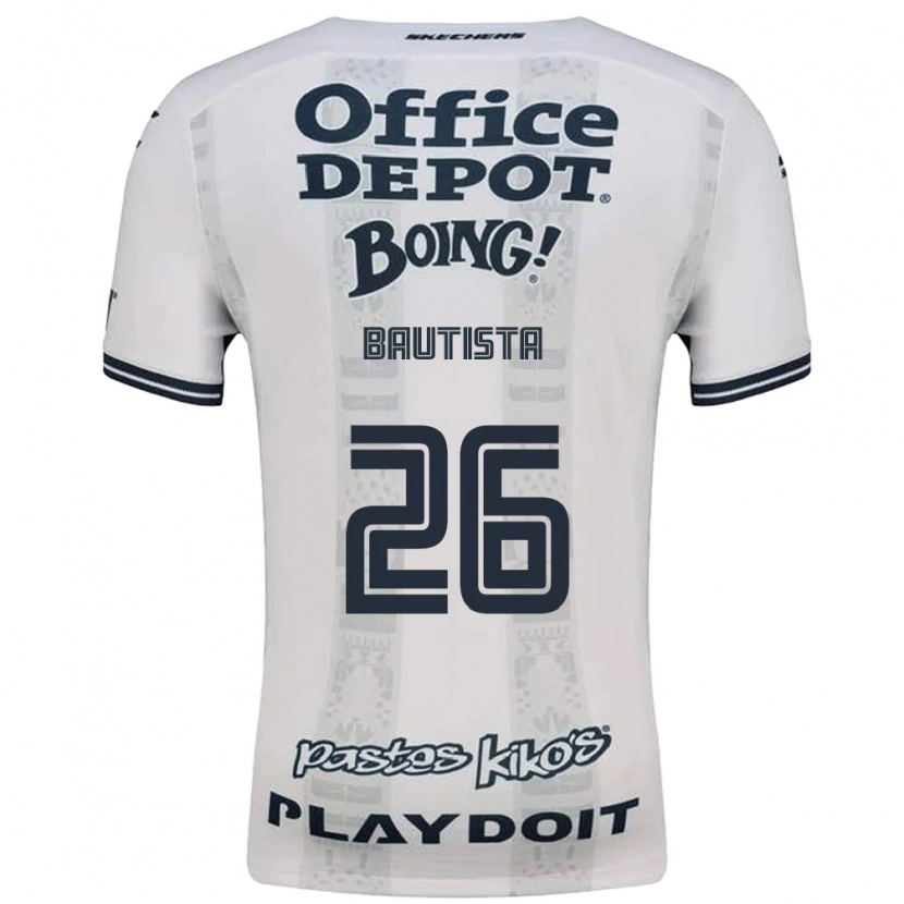 Danxen Kinder Alán Bautista #26 Rot Weiß Schwarz Auswärtstrikot Trikot 2026/27 T-Shirt Schweiz