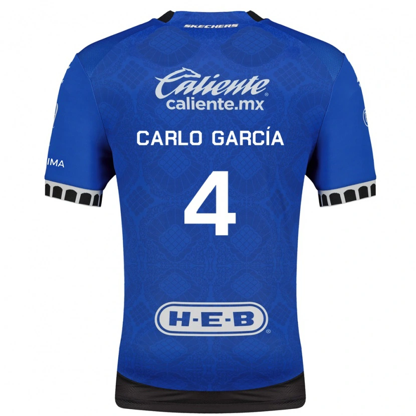 Danxen Kinder Carlo García #4 Königsblau Weiß Schwarz Auswärtstrikot Trikot 2026/27 T-Shirt Schweiz