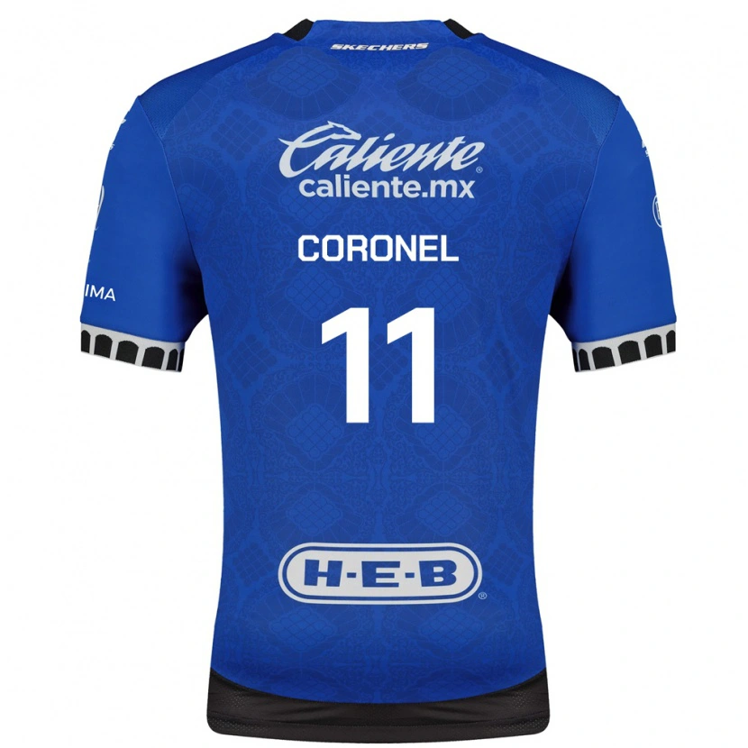 Danxen Kinder Mateo Coronel #11 Königsblau Weiß Schwarz Auswärtstrikot Trikot 2026/27 T-Shirt Schweiz