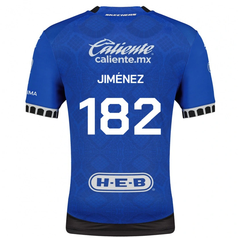 Danxen Kinder Carlos Jiménez #182 Königsblau Weiß Schwarz Auswärtstrikot Trikot 2026/27 T-Shirt Schweiz