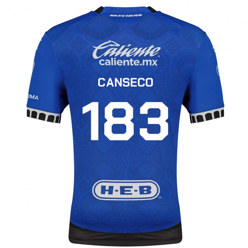 Danxen Kinder Rodrigo Canseco #183 Königsblau Weiß Schwarz Auswärtstrikot Trikot 2026/27 T-Shirt Schweiz