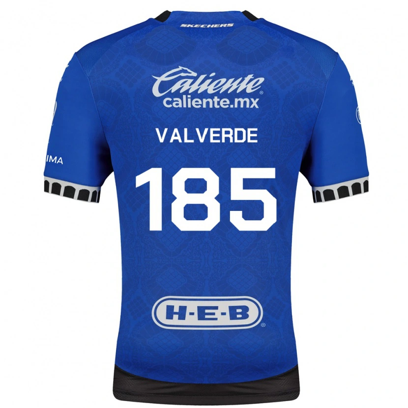 Danxen Kinder Luis Valverde #185 Königsblau Weiß Schwarz Auswärtstrikot Trikot 2026/27 T-Shirt Schweiz