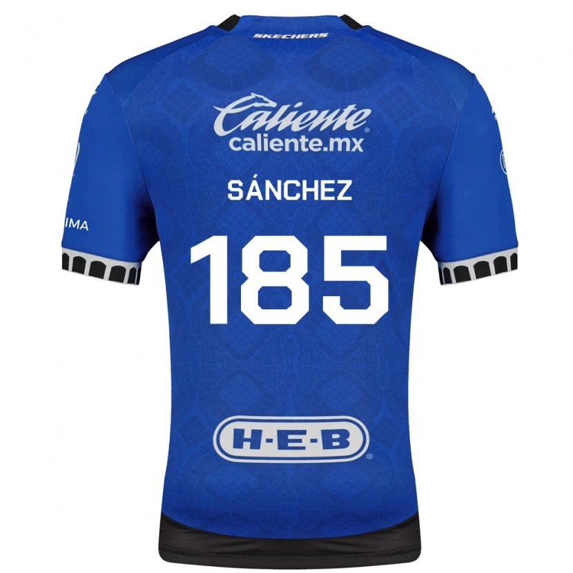 Danxen Kinder Saúl Sánchez #185 Königsblau Weiß Schwarz Auswärtstrikot Trikot 2026/27 T-Shirt Schweiz