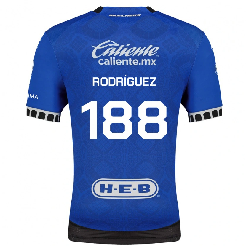 Danxen Kinder Darío Rodríguez #188 Königsblau Weiß Schwarz Auswärtstrikot Trikot 2026/27 T-Shirt Schweiz