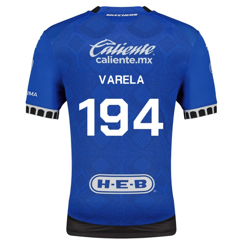 Danxen Kinder José Varela #194 Königsblau Weiß Schwarz Auswärtstrikot Trikot 2026/27 T-Shirt Schweiz