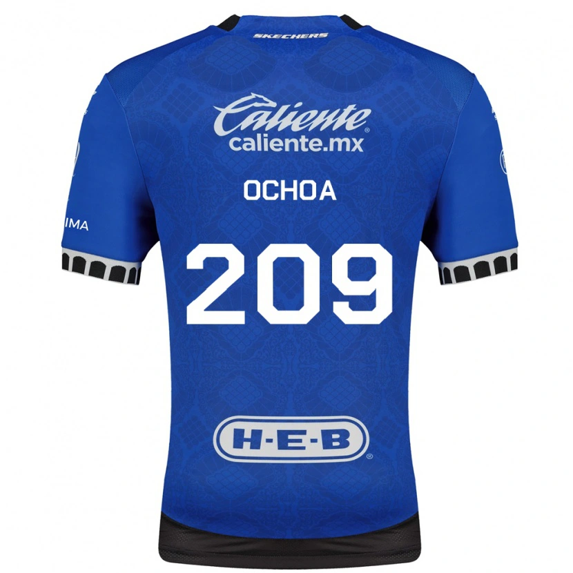 Danxen Kinder José Ochoa #209 Königsblau Weiß Schwarz Auswärtstrikot Trikot 2026/27 T-Shirt Schweiz