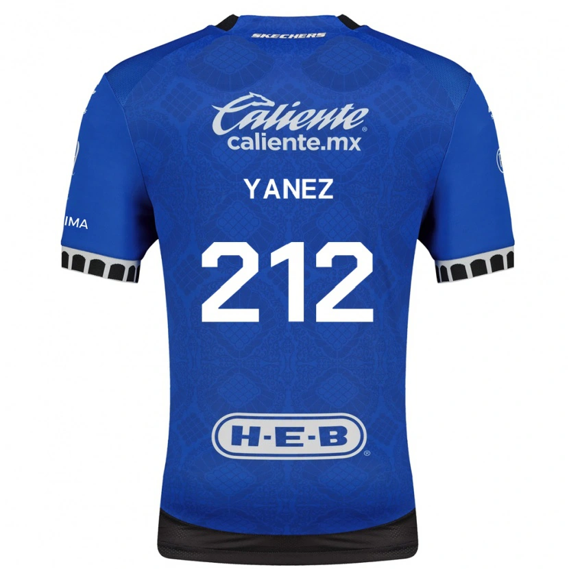 Danxen Kinder Sebastián Yánez #212 Königsblau Weiß Schwarz Auswärtstrikot Trikot 2026/27 T-Shirt Schweiz