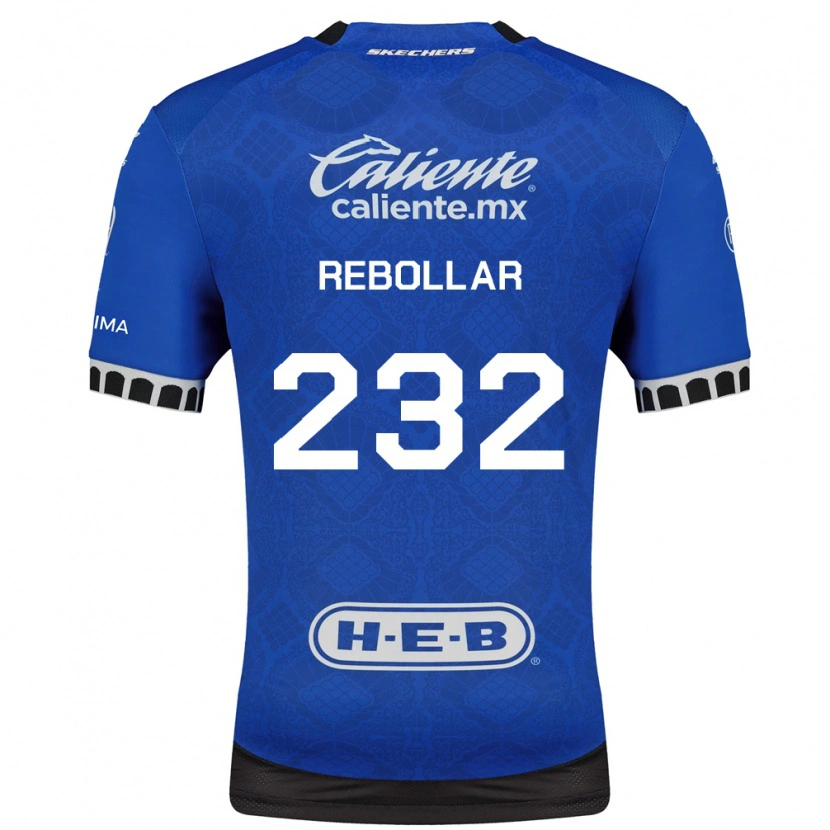 Danxen Kinder Jonathan Rebollar #232 Königsblau Weiß Schwarz Auswärtstrikot Trikot 2026/27 T-Shirt Schweiz