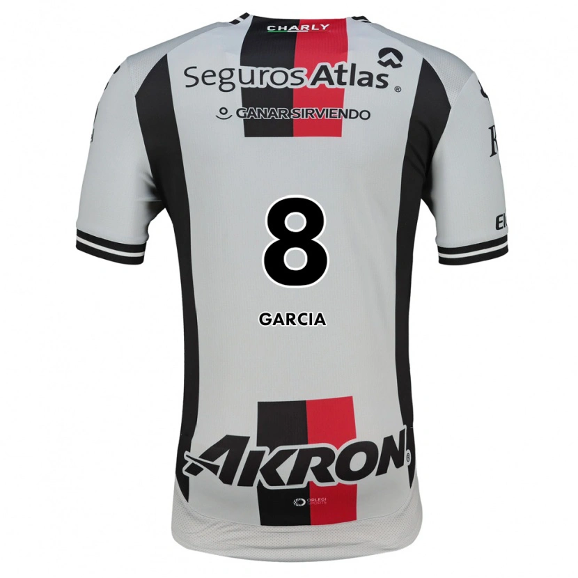 Danxen Kinder Mateo García #8 Weiß Rot Schwarz Auswärtstrikot Trikot 2026/27 T-Shirt Schweiz