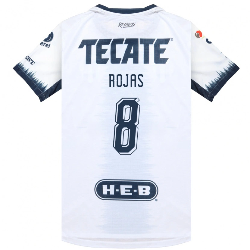 Danxen Kinder Joao Rojas #8 Weiß Tintenblau Rot Auswärtstrikot Trikot 2026/27 T-Shirt Schweiz