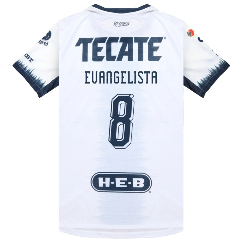 Danxen Kinder Diana Evangelista #8 Weiß Tintenblau Rot Auswärtstrikot Trikot 2026/27 T-Shirt Schweiz