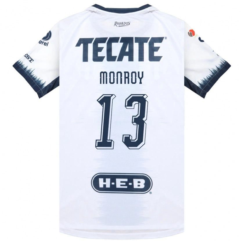 Danxen Kinder Paola Monroy #13 Weiß Tintenblau Rot Auswärtstrikot Trikot 2026/27 T-Shirt Schweiz