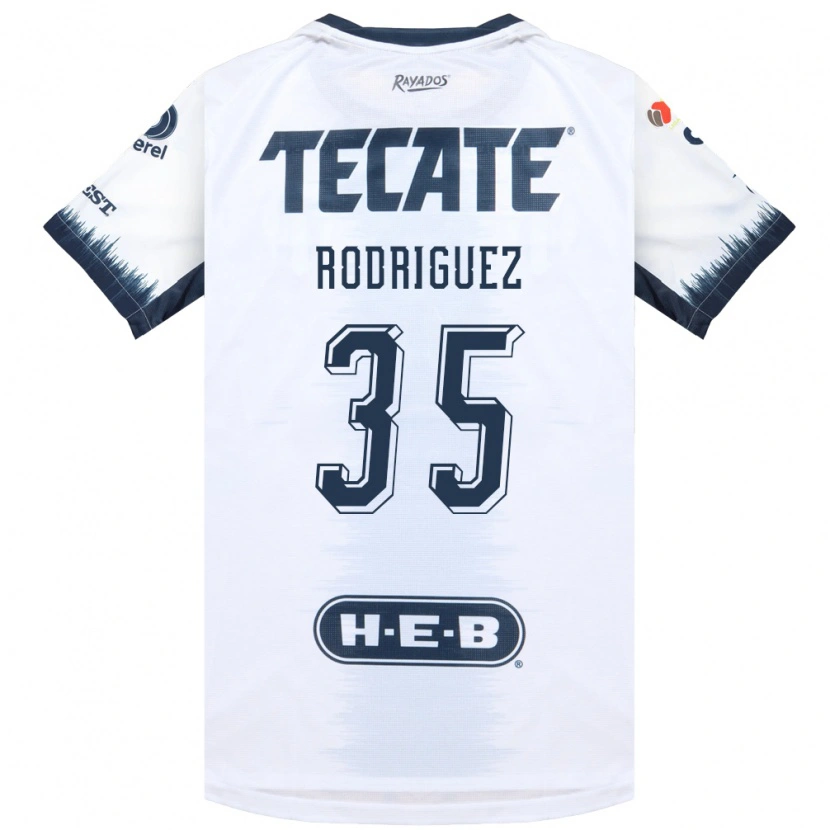 Danxen Kinder Sebastián Rodríguez #35 Weiß Tintenblau Rot Auswärtstrikot Trikot 2026/27 T-Shirt Schweiz
