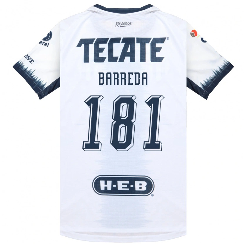 Danxen Kinder Dimas Barreda #181 Weiß Tintenblau Rot Auswärtstrikot Trikot 2026/27 T-Shirt Schweiz