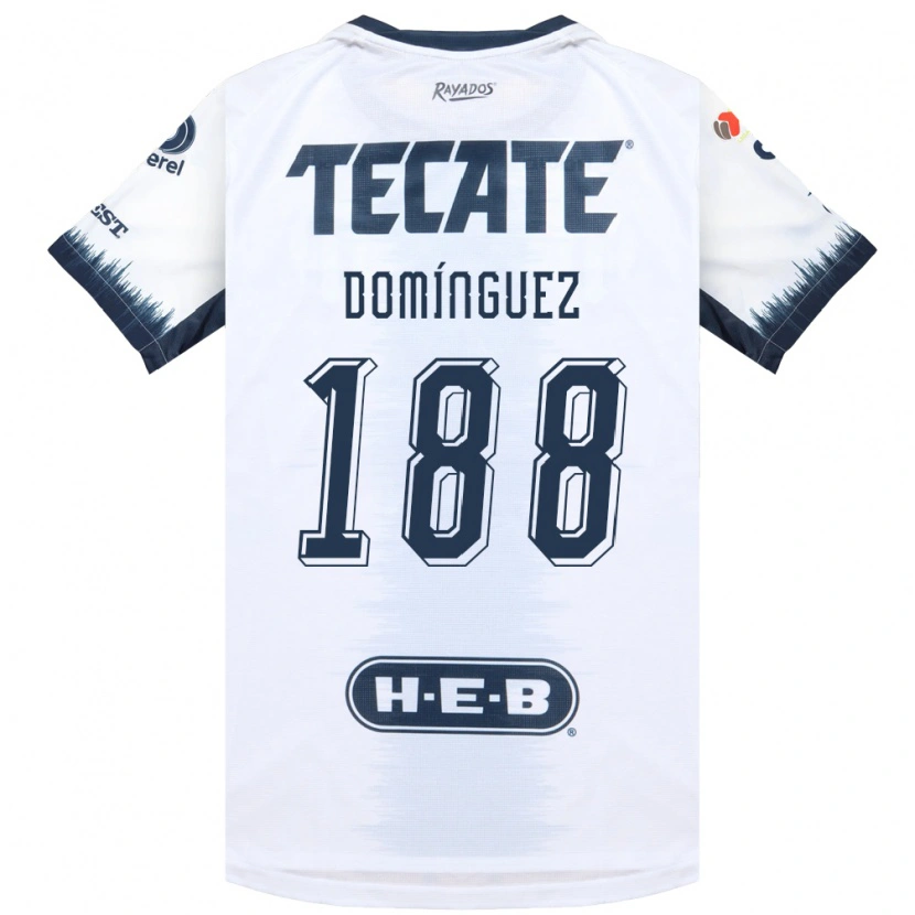 Danxen Kinder Joel Domínguez #188 Weiß Tintenblau Rot Auswärtstrikot Trikot 2026/27 T-Shirt Schweiz