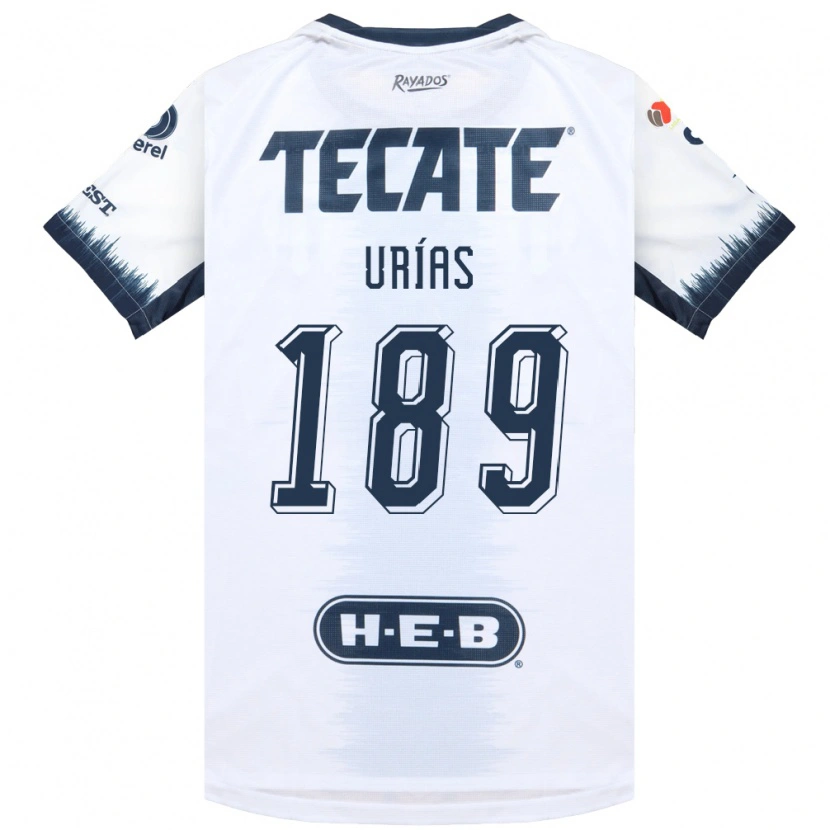 Danxen Kinder Álex Urías #189 Weiß Tintenblau Rot Auswärtstrikot Trikot 2026/27 T-Shirt Schweiz