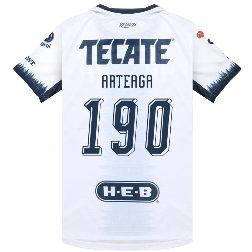 Danxen Kinder Diego Arteaga #190 Weiß Tintenblau Rot Auswärtstrikot Trikot 2026/27 T-Shirt Schweiz