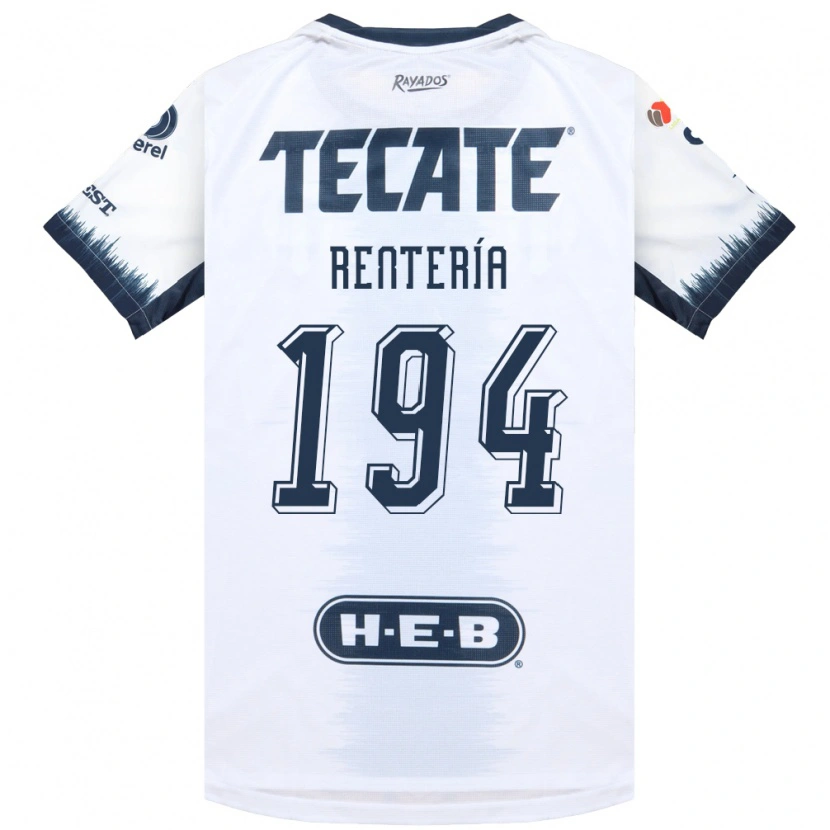 Danxen Kinder Ricardo Rentería #194 Weiß Tintenblau Rot Auswärtstrikot Trikot 2026/27 T-Shirt Schweiz