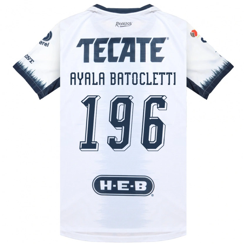Danxen Kinder Nahuel Ayala Batocletti #196 Weiß Tintenblau Rot Auswärtstrikot Trikot 2026/27 T-Shirt Schweiz