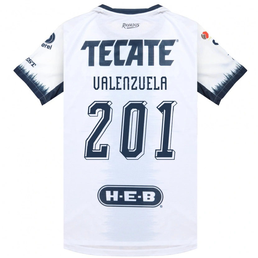 Danxen Kinder Francisco Valenzuela #201 Weiß Tintenblau Rot Auswärtstrikot Trikot 2026/27 T-Shirt Schweiz