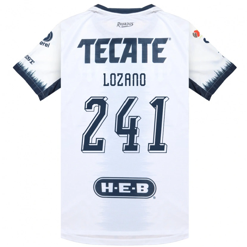 Danxen Kinder Ronald Lozano #241 Weiß Tintenblau Rot Auswärtstrikot Trikot 2026/27 T-Shirt Schweiz