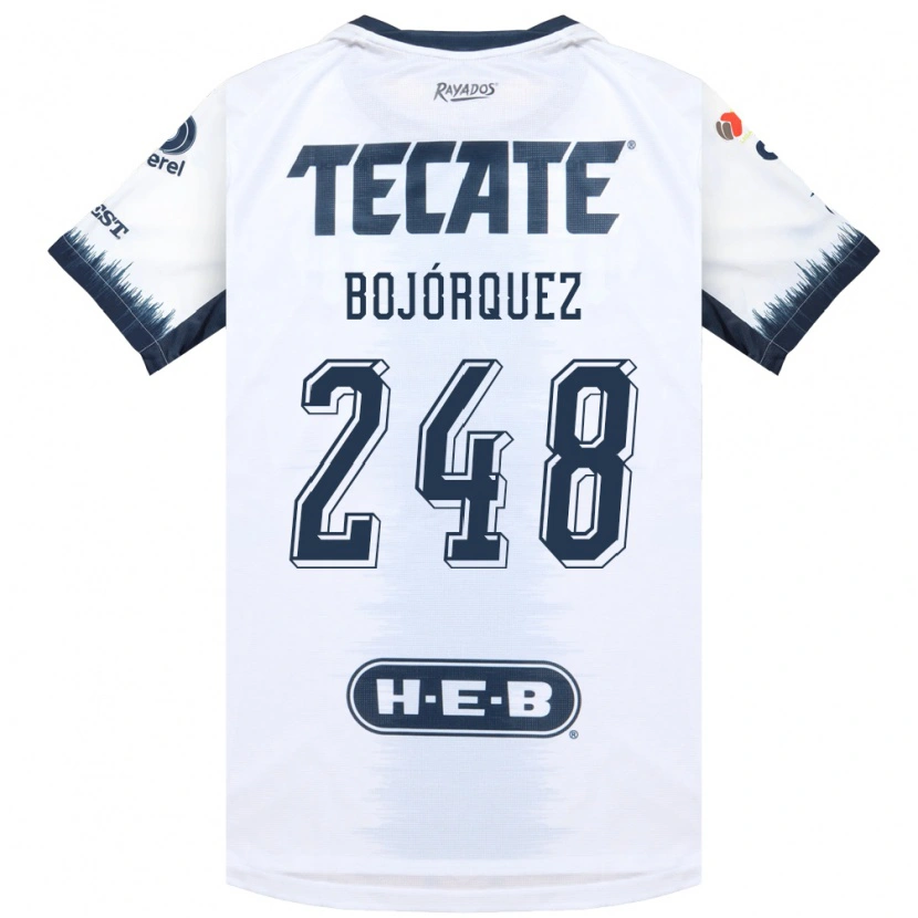 Danxen Kinder Mauricio Bojórquez #248 Weiß Tintenblau Rot Auswärtstrikot Trikot 2026/27 T-Shirt Schweiz