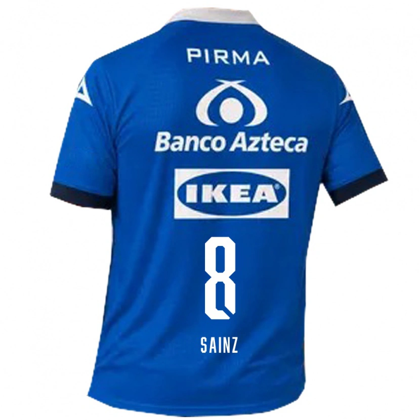 Danxen Kinder María Sainz #8 Blau Weiß Auswärtstrikot Trikot 2026/27 T-Shirt Schweiz