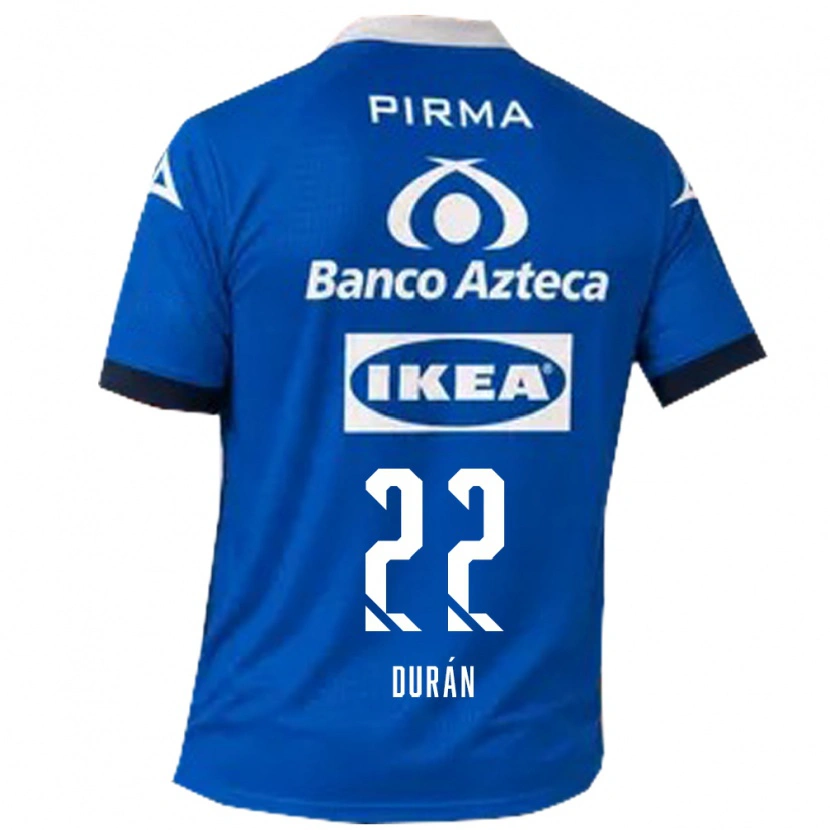 Danxen Kinder Rafael Durán #22 Blau Weiß Auswärtstrikot Trikot 2026/27 T-Shirt Schweiz