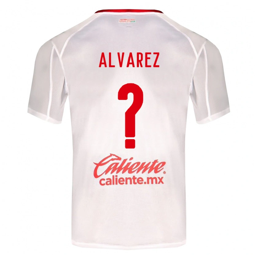 Danxen Kinder Sergio Álvarez #0 Weiß Grün Rot Auswärtstrikot Trikot 2026/27 T-Shirt Schweiz