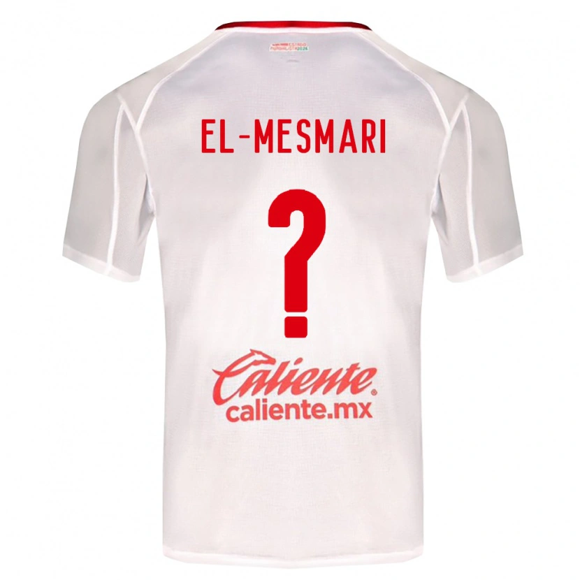 Danxen Kinder Bruce El-Mesmari #0 Weiß Grün Rot Auswärtstrikot Trikot 2026/27 T-Shirt Schweiz