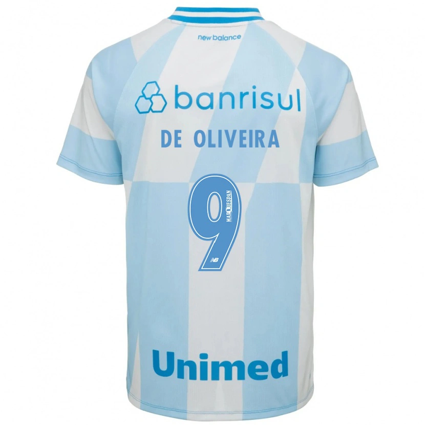 Danxen Kinder Veridiana Mostaco De Oliveira #9 Hellblau Weiß Auswärtstrikot Trikot 2026/27 T-Shirt Schweiz