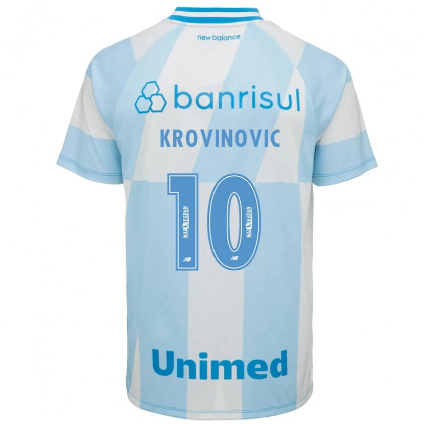 Danxen Kinder Filip Krovinovic #10 Hellblau Weiß Auswärtstrikot Trikot 2026/27 T-Shirt Schweiz