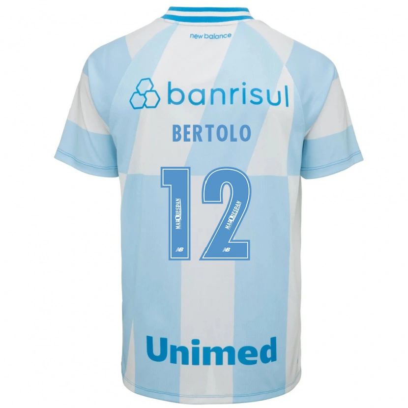Danxen Kinder Mateus Bertolo #12 Hellblau Weiß Auswärtstrikot Trikot 2026/27 T-Shirt Schweiz