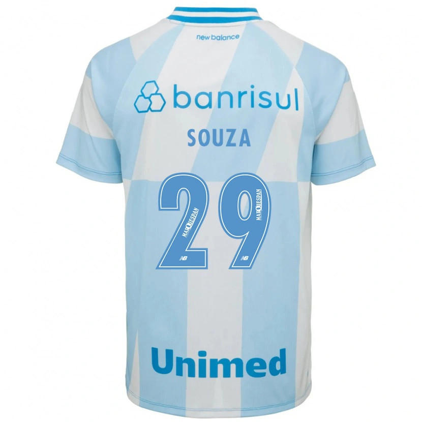 Danxen Kinder Diego Souza #29 Hellblau Weiß Auswärtstrikot Trikot 2026/27 T-Shirt Schweiz