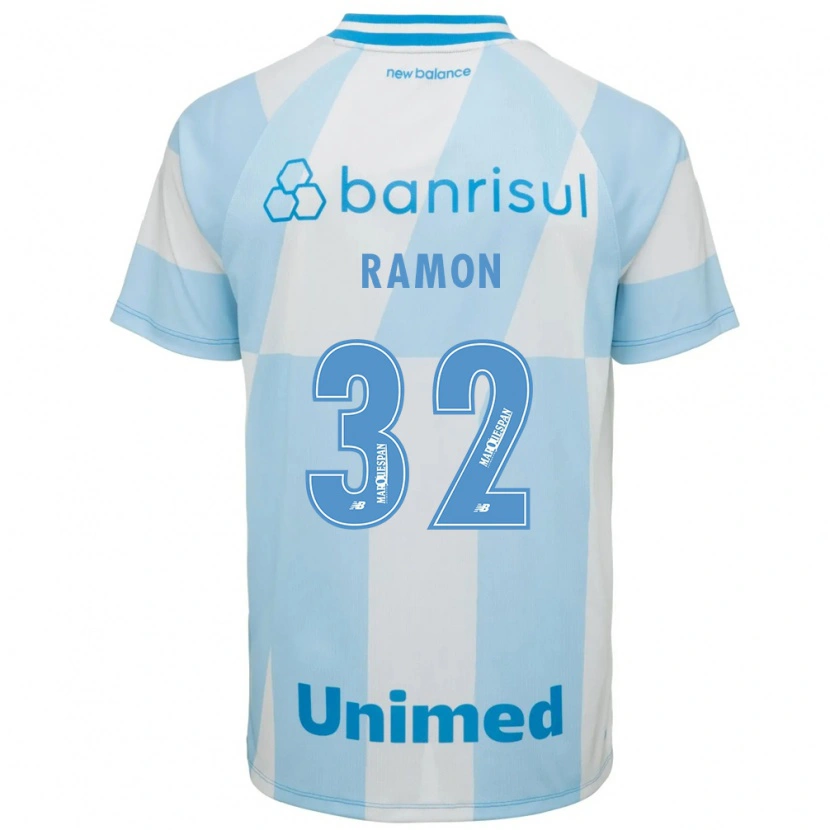 Danxen Kinder Vitor Ramon #32 Hellblau Weiß Auswärtstrikot Trikot 2026/27 T-Shirt Schweiz