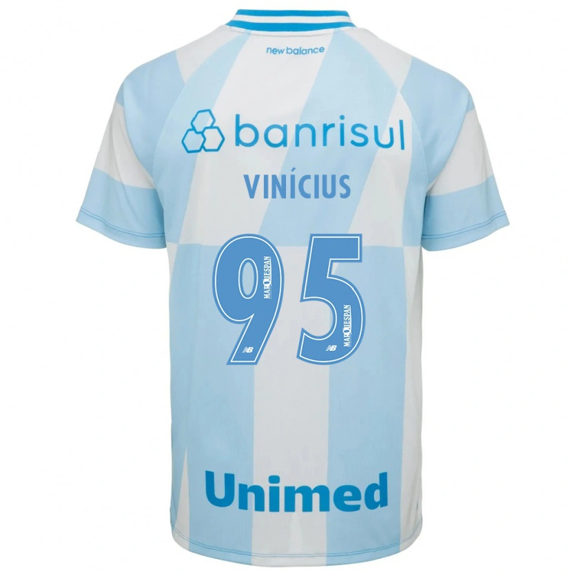 Danxen Kinder Carlos Vinícius #95 Hellblau Weiß Auswärtstrikot Trikot 2026/27 T-Shirt Schweiz