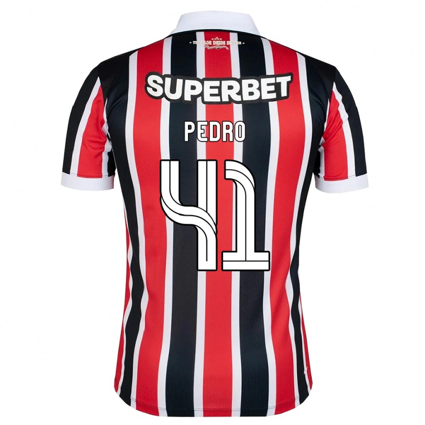Danxen Kinder João Pedro #41 Rot Weiß Schwarz Auswärtstrikot Trikot 2026/27 T-Shirt Schweiz