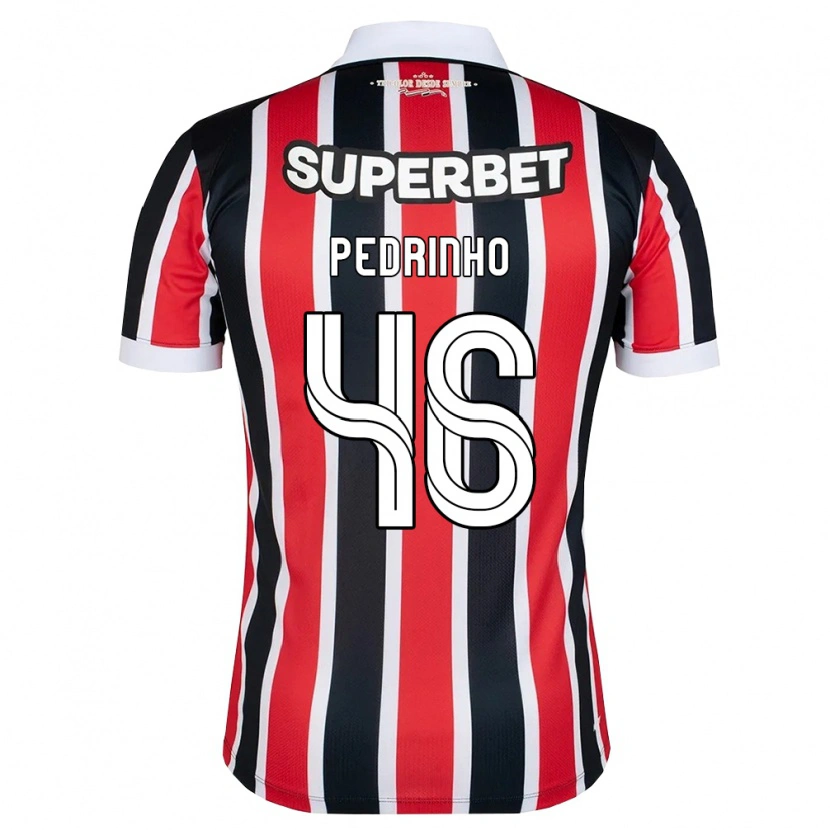 Danxen Kinder Pedro Ferreira #46 Rot Weiß Schwarz Auswärtstrikot Trikot 2026/27 T-Shirt Schweiz