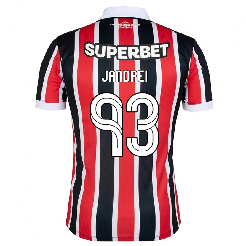 Danxen Kinder Jandrei #93 Rot Weiß Schwarz Auswärtstrikot Trikot 2026/27 T-Shirt Schweiz