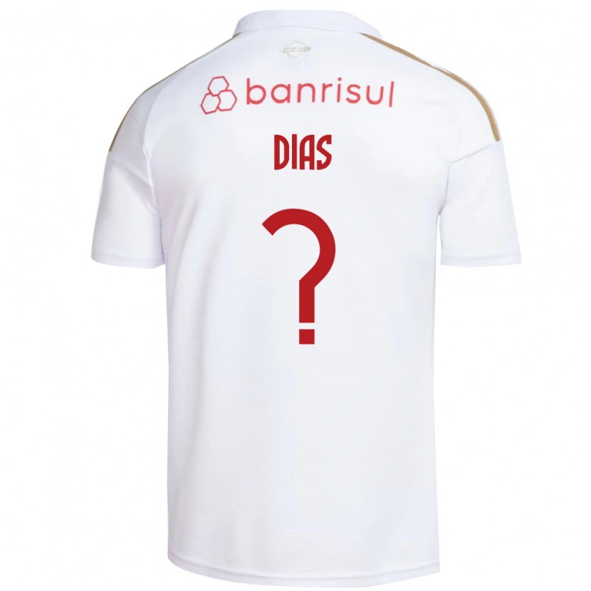 Danxen Kinder Kauan Dias #0 Weiß Rot Auswärtstrikot Trikot 2026/27 T-Shirt Schweiz