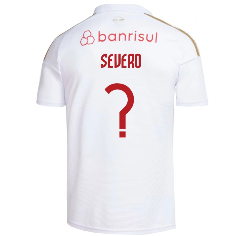 Danxen Kinder Lucas Severo #0 Weiß Rot Auswärtstrikot Trikot 2026/27 T-Shirt Schweiz