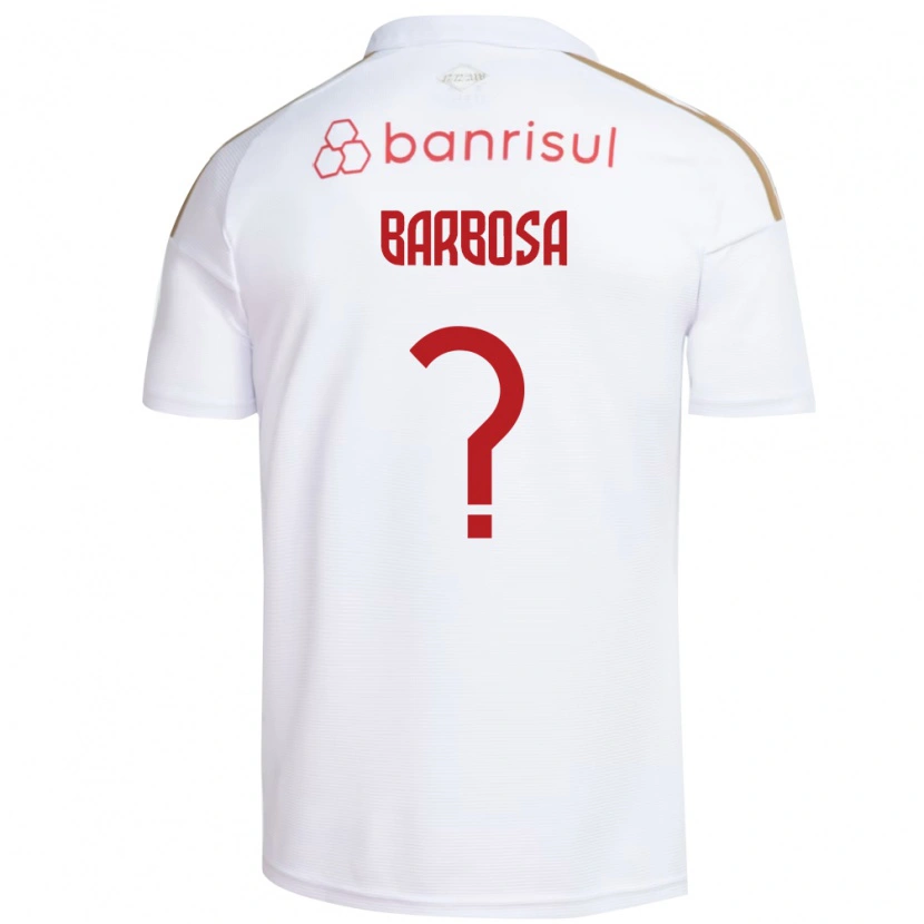 Danxen Kinder Tiago Barbosa #0 Weiß Rot Auswärtstrikot Trikot 2026/27 T-Shirt Schweiz