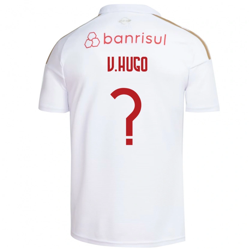 Danxen Kinder Vitor Hugo #0 Weiß Rot Auswärtstrikot Trikot 2026/27 T-Shirt Schweiz