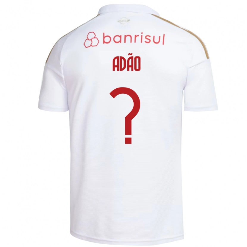 Danxen Kinder Gabriel Adão #0 Weiß Rot Auswärtstrikot Trikot 2026/27 T-Shirt Schweiz