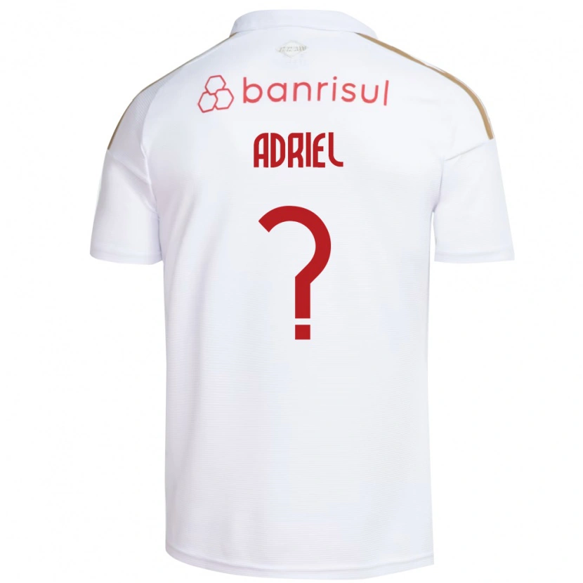 Danxen Kinder Adriel #0 Weiß Rot Auswärtstrikot Trikot 2026/27 T-Shirt Schweiz