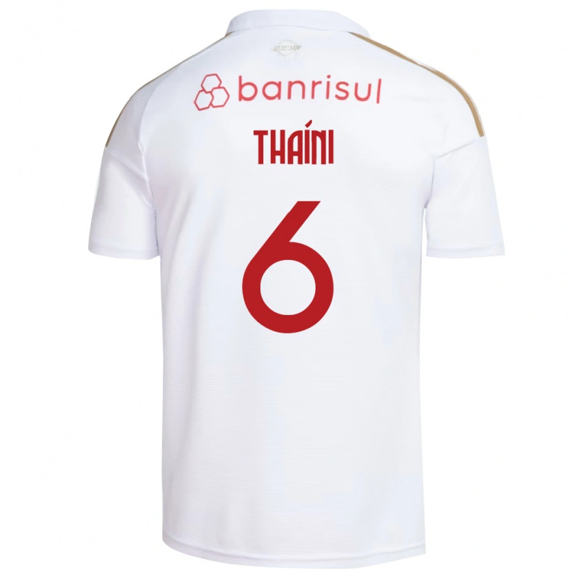 Danxen Kinder Thaíni #6 Weiß Rot Auswärtstrikot Trikot 2026/27 T-Shirt Schweiz