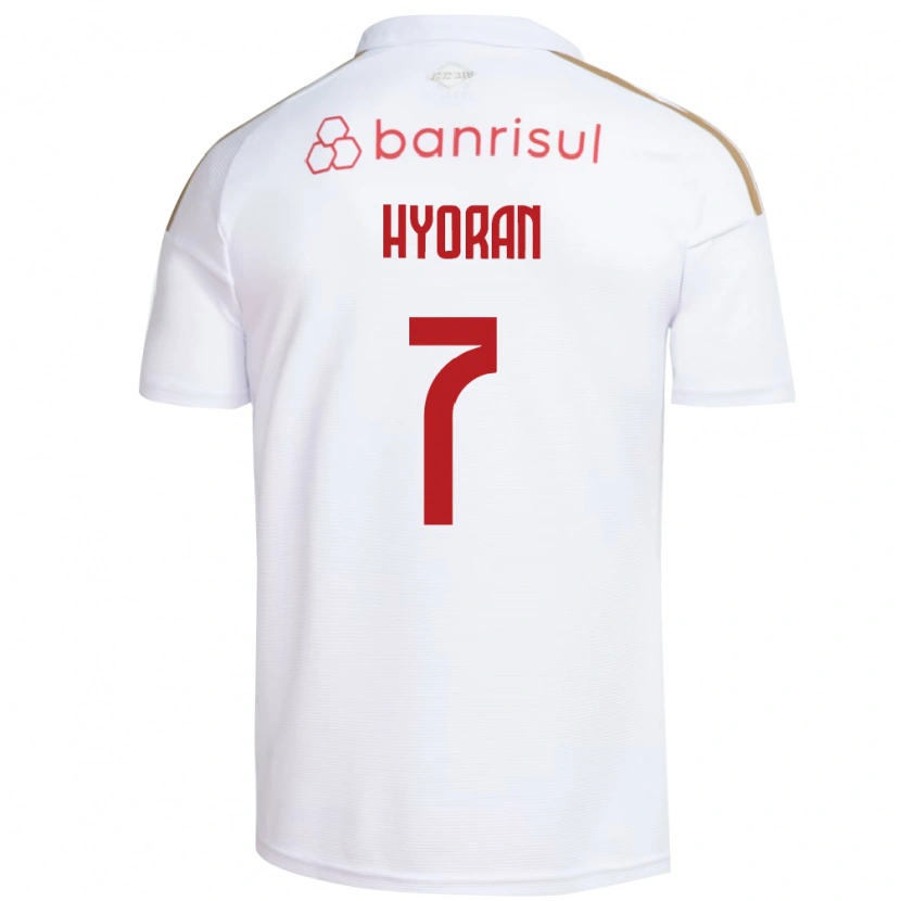 Danxen Kinder Hyoran #7 Weiß Rot Auswärtstrikot Trikot 2026/27 T-Shirt Schweiz