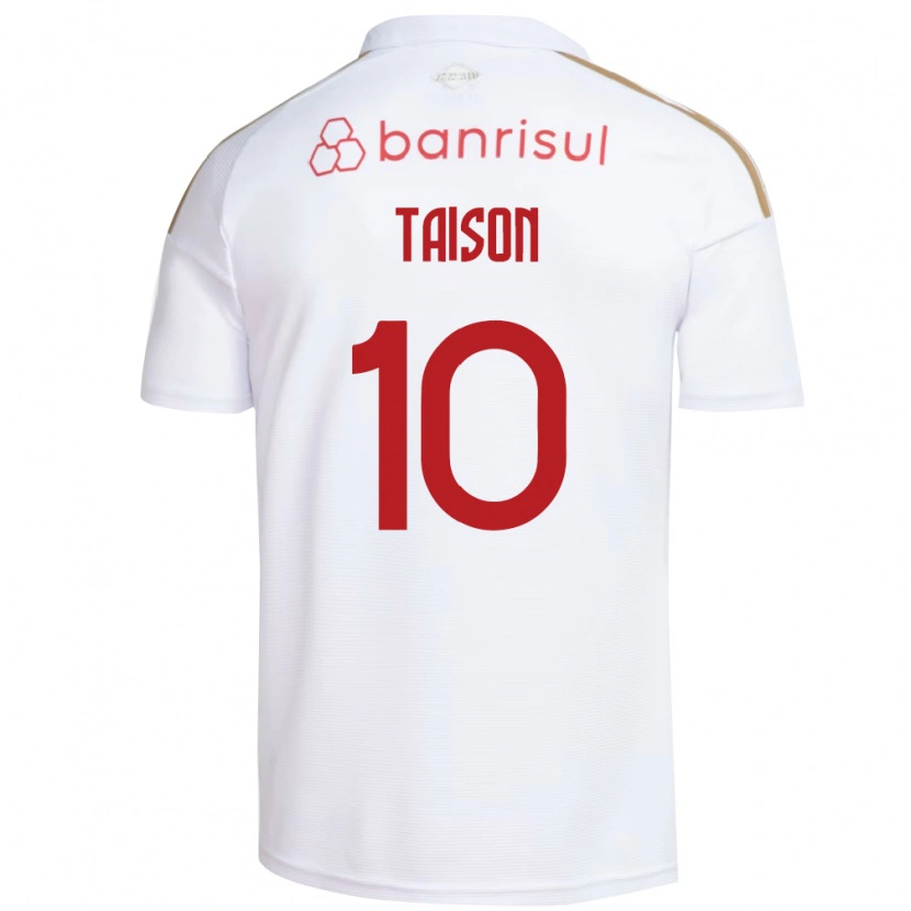 Danxen Kinder Taison #10 Weiß Rot Auswärtstrikot Trikot 2026/27 T-Shirt Schweiz
